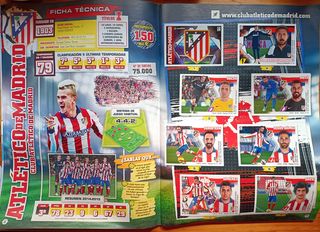Álbum cromos Liga BBVA 2015-16 completo