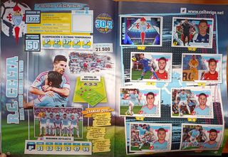 Álbum cromos Liga BBVA 2015-16 completo