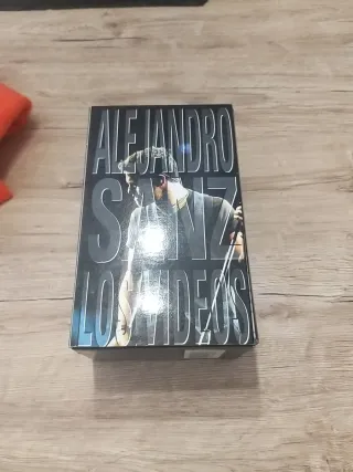 Lote VHS Alejandro Sanz: Los Videos