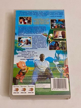 Película VHS Space Jam