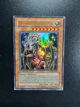 Yu-Gi-Oh! Glorioso Drago d'oro SDRL 1 Ed.
