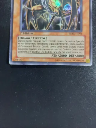 Yu-Gi-Oh! Glorioso Drago d'oro SDRL 1 Ed.