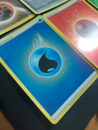 Lotto Carte Pokémon Energie Holo Vintage e Moderne