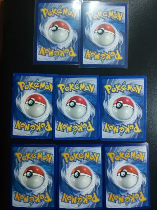 Lotto Carte Pokémon Energie Holo Vintage e Moderne