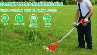 Desbrozadora Eléctrica a Batería 4 en 1