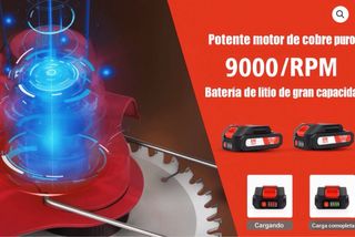 Desbrozadora Eléctrica a Batería 4 en 1
