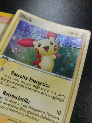 Lotto carte Pokémon Vintage Base, Platino, Miste