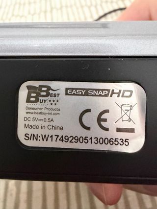 Cámara Easy Snap HD