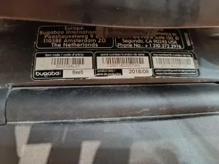 Carro Bugaboo Bee 5 Negro