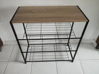 VENDA URGENTE Zapatero Metálico y Madera