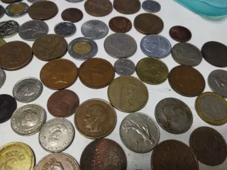 Lote de monedas de colección