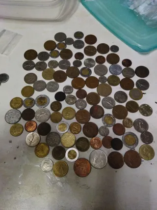 Lote de monedas de colección