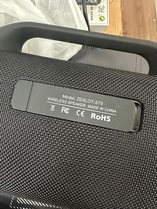 Altavoz Bluetooth Zealot 100W LED#742998