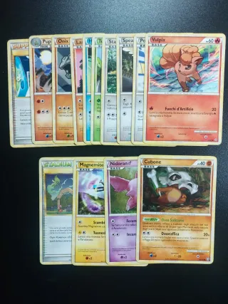 Carte Pokémon Heart Gold Soul Silver Lotto Misto