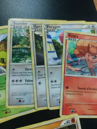 Carte Pokémon Heart Gold Soul Silver Lotto Misto