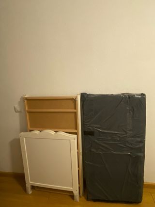 Cuna blanca IKEA modelo Hensvik