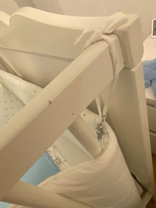 Cuna blanca IKEA modelo Hensvik