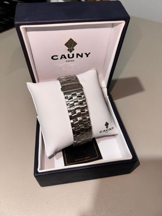Reloj Cauny Swiss Acero Inoxidable