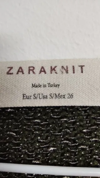 Jersey mujer ZARA KNIT talla S