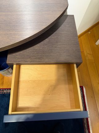 Mesa de estudio/trabajo madera y metal