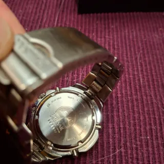 Reloj Pulsar Chronograph 100m Plata Blanco