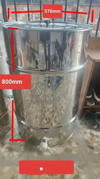 Madurador/Depósito SAF 200Kg Acero Inox.