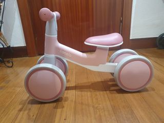 Bici 4 Ruedas Infantil Rosa