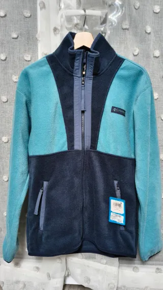 Felpa in pile con zip Columbia