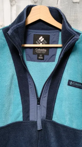 Felpa in pile con zip Columbia