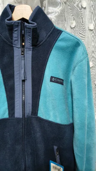 Felpa in pile con zip Columbia