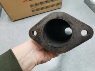 Supresor catalizador Mitsubishi Evolution 2,5"