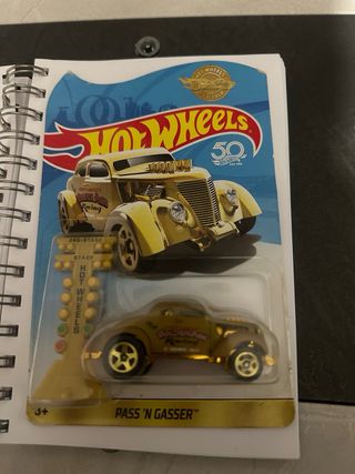 Hot Wheels Pass 'N Gasser Oro 50° Anniversario