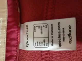 Anorak Decathlon azul talla xs