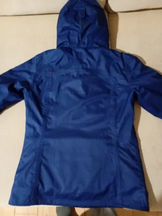Anorak Decathlon azul talla xs