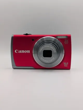 Canon PowerShot A3500 IS Rossa Scatola
