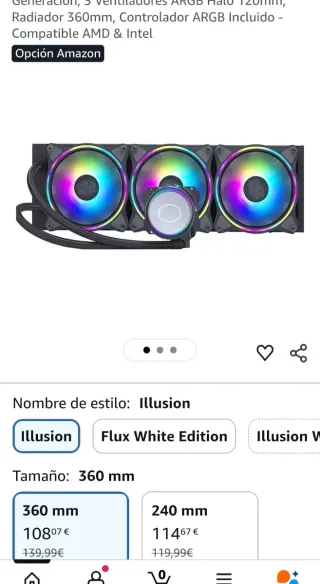 Cooler Master MasterLiquid ML360 Illusion