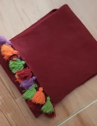 Bufanda de punto extra larga! Color burdeos NUEVA!