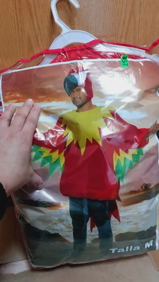 Disfraz de loro adulto Talla M