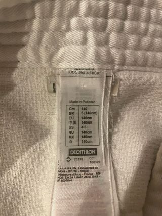 Kimono Judo Outshock 140cm Tejido Grueso