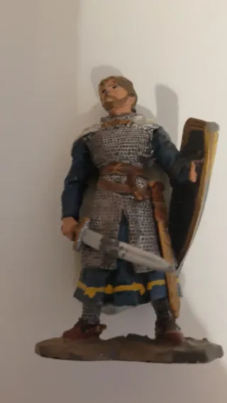 Soldado Medieval Miniatura Plomo