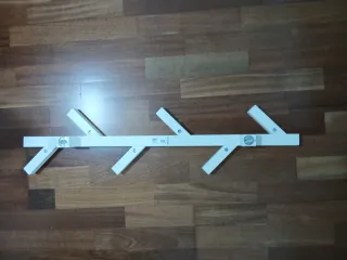 Perchero de pared Ikea blanco