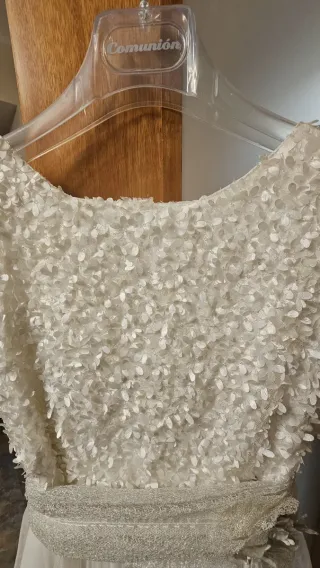 Vestido de Comunión Blanco Niña Marca TIZZAS