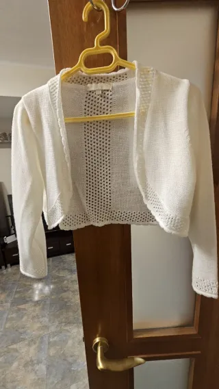 Vestido de Comunión Blanco Niña Marca TIZZAS