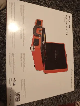 Tocadiscos Prixton VC400 Rojo