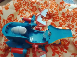 Barco y Avión de juguete militar