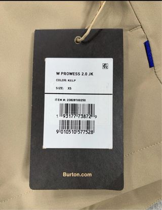 Chaqueta Burton Prowess 2.0 Marrón Talla XS