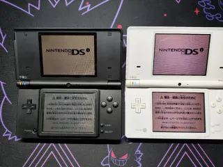 Due Nintendo DSi giapponesi (Nera e Bianca)