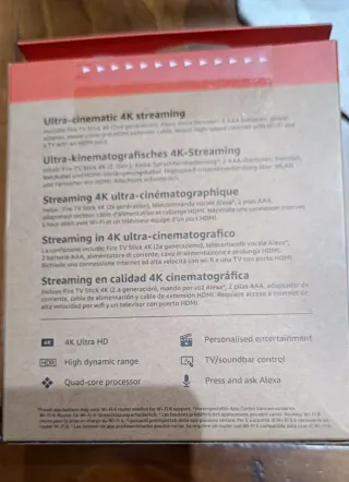 Fire TV Stick 4K Wi-Fi 6 8GB