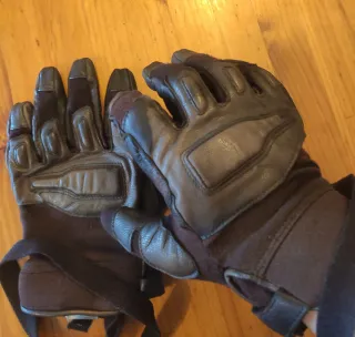 Guantes Tácticos Ejército Español Negros/Marrones