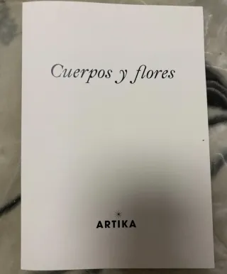 Libro arte - Cuerpos y Flores - Antonio López